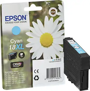 Epson 18XL - XL - cyan - original - ink cartridge
