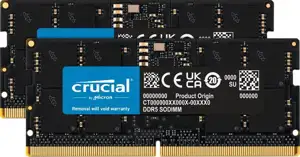Memorija za prijenosno računalo Crucial - DDR5 - kit - 16 GB: 2 x 8 GB - SO-DIMM 262-pin - 4800 MHz / PC5-38400 - unbuffered