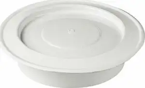 Rozeta dimovodna emajlirana 120mm bijela