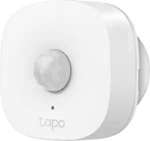 TP-Link Tapo T100 Smart Motion Sensor, 868 MHz, battery powered (1*CR2450), 120° / 5m detection range, Tapo smart app, Tapo IoT hub required, smart action, motion detection, magnetic mount, adjustable
