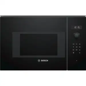 Bosch BFL524MB0 Einbau-MikrowellengerĂ¤t Vulkan Schwarz