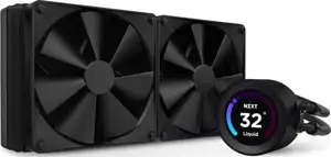 NZXT Water Cooler with LCD Display Kraken Elite 280 Black