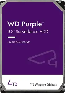 4 TB HDD 8,9cm (3.5 ) WD-Purple WD43PURZ SATA3 256MB