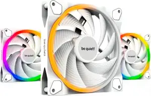 140mm be quiet! LIGHT WINGS White PWM Triple-Pack high-speed