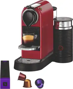 Krups XN7615 Nespresso Citiz & milk cherry red