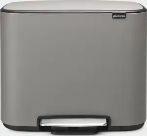 Brabantia pedal bin 3x11L gray 121524