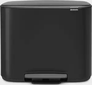 Brabantia pedal bin 3x11L black 121104