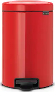 Brabantia trash can 12L red