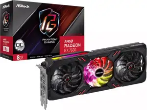 Grafička kartica ASRock Radeon RX 7600 Phantom Gaming 8GB OC