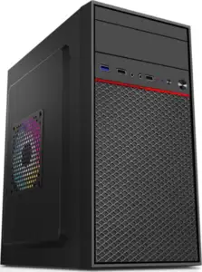 NaviaTec S170-10 Mini Tower mATX PC Case 2x USB2.0, 1x USB3.0, No PSU