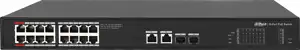 Dahua PoE Switch PFS3220-16GT-240-V2 Gigabitni 16 X PoE + 2X Uplink + 2 X SFTP Uplink