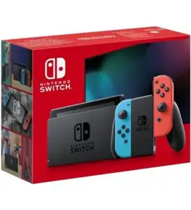 Nintendo Switch V2 Neon-Rot / Neon-blue (neues Modell 2022)
