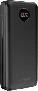 CANYON PB-2002 Power bank 20000mAh Li-poly battery, Input Type-C 5V3A,9V2A,18W , Output Type-C:5V3A,9V2.2A,12V1.5A,20W, Output USBA1/USBA2:5V3A,5V/4.5A,4.5V/5A,9V2A,12V1.5A,22.5W147.5*69*28.6mm, 0.4