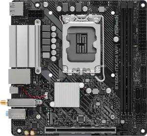 ASRock Mainboard B760M-ITX/D4 WIFI B760 - Mini-ITX - Socket LGA 1700 - Intel B760