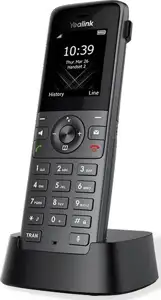 Yealink W73H - cordless extension handset with caller ID - 3-way call capability
