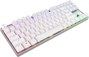 Cherry MX 8.2 TKL bežična (RGB) mehanička tipkovnica,MX red, USB, bijela
