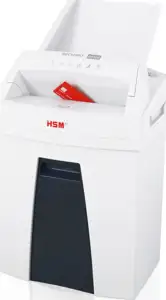 HSM securio AF100 uništavač dokumenata, trakasti + poprečni rez, 4×25mm, razina sigurnosti E-3/F-1/P-4/T-4, automatski uvlakač papira, kapacitet 25l