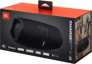 JBL Charge 5 Wi-Fi prijenosni zvučnik, vodootporan IP67, crni
