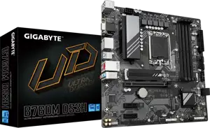 GIGABYTE B760M DS3H, DDR5, SATA3, USB3.2Gen2, DP, LGA1700 mATX