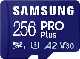 Samsung PRO Plus 256GB microSD UHS-I U3 Full HD 4K UHD 180MB/s Read 130MB/s Write Memory - Micro SD