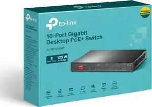 TP-Link TL-SG1210MP V2 - switch - 10 ports - unmanaged
