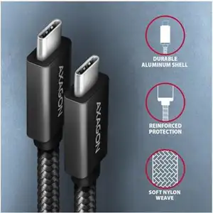 CC USB CM 2.0 <> USB CM, 3,0 m, Crna, HQ, BUCM-CM30AB