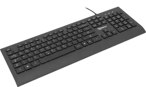 SBOX žičana tanka tipkovnica K-33