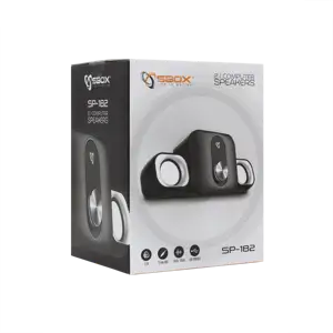 SBOX 2.1 stereo zvučnici SP-182 11W crni
