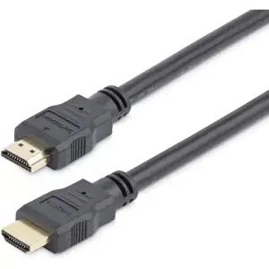 StarTech.com 0.5m High Speed HDMI Cable - Ultra HD 4k x 2k HDMI Cable - HDMI to HDMI M/M - 50cm HDMI 1.4 Cable - Audio/Video Gold-Plated (HDMM50CM) - HDMI cable - 50 cm