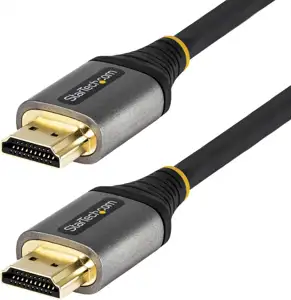 3ft (1m) HDMI 2.1 Cable, Certified Ultra High Speed HDMI Cable 48Gbps, 8K 60Hz/4K 120Hz HDR10+ eARC, Ultra HD 8K HDMI Cable / Cord w/TPE Jacket, For UHD Monitor/TV/Display - Dolby Vision/