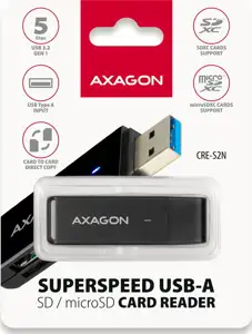 CRE-S2N SS USB-A CARD READER, AXA