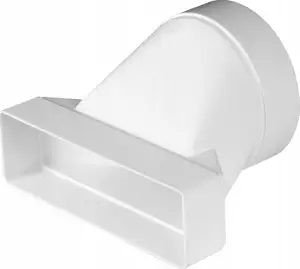 Adapter Awenta ravni-okrugli KP204-20 60x204/125mm