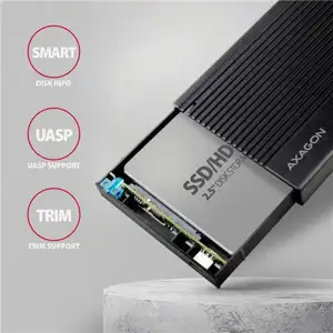HDD Ladica 2.5" SATA 6G->USB3.2 EE25-GTR, AXA