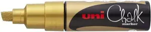 Marker Uni pwe-8k kreda zlatni