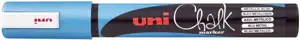 Marker Uni pwe-5m kreda metallic plavi(n)