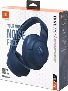 JBL Tune 770 NC BT4.2 naglavne bežične slušalice s mikrofonom, plave