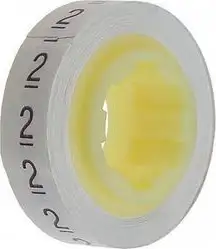 Wire Marking Tape 5,46 mm x 2,49 m w/number 2 - ScotchCode
