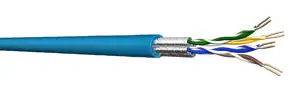U/UTP kabel Cat.6 4x2xAWG23/1 solid Cu, LSZH, plavi, pak. 305m cijena po metru- mogucnost kupnje samo cijelog koluta 305m