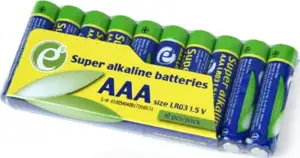 Gembird Super alkaline AAA batteries, 10-pack