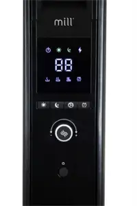 Mill oil radiator 1000w black Heat Boost Technology