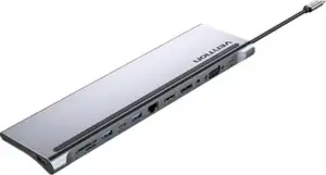 Vention Multi-function USB-C to DP HDMI VGA USB-C Gen 1 USB 3.0x2 USB 2.0 RJ45 SD TF TRRS 3.5mm PD Docking Station 0,25m