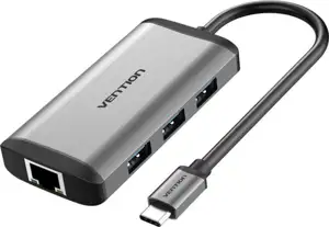 Vention USB Type-C to HDMI, USB3.0, RJ45 Dock
