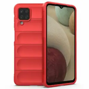 MM TPU SAM GALAXY A12 HARD PROTECTION WAVES red