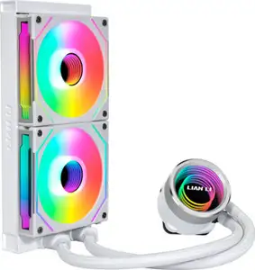 AIO Liquid Cooler Lian Li GALAHAD II Trinity 240 SL-INF, ARGB, white