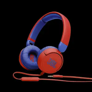 JBL JR310 Kids' over-ear headphones, red