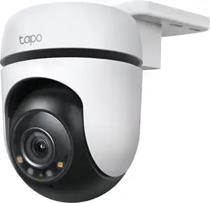 TP-Link Tapo C510W Outdoor Pan/Tilt Security Wi-Fi Camera, 2K (2304x1296),2.4 GHz,Horizontal 360o, Pan/Tilt, Color Night Vision (up to 30m), Smart Detection and Notifications(motion, people),Sound and