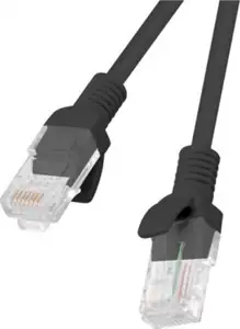 PATCHCORD KAT.6 FTP LSZH CU 1M crna FLUKE PASSED LANBERG