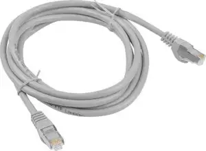 Patchcord kat.6a S/FTP CCA 0.5m siva