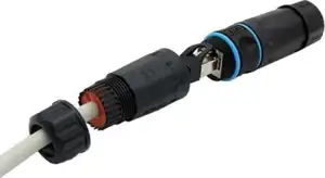 NaviaTec CAT6A STP Waterproof Connector