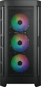 COUGAR | Duoface Pro RGB | PC Case | Mid Tower / TG & Airflow Front Panel / 4 x ARGB Fans / TG Left Panel